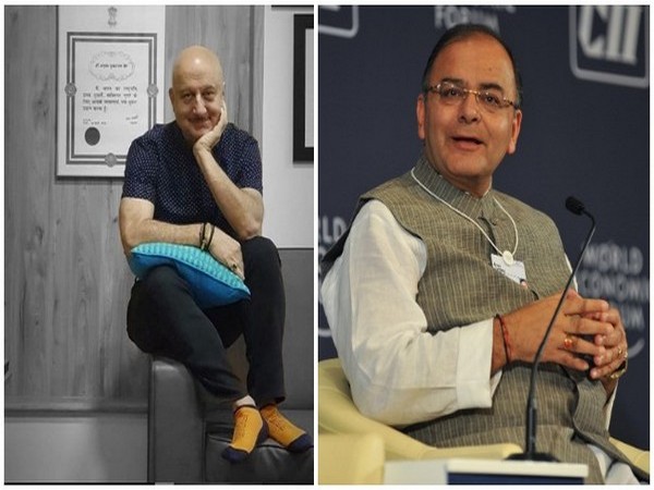Anupam Kher and Arun Jaitley (Image courtesy: Instagram)