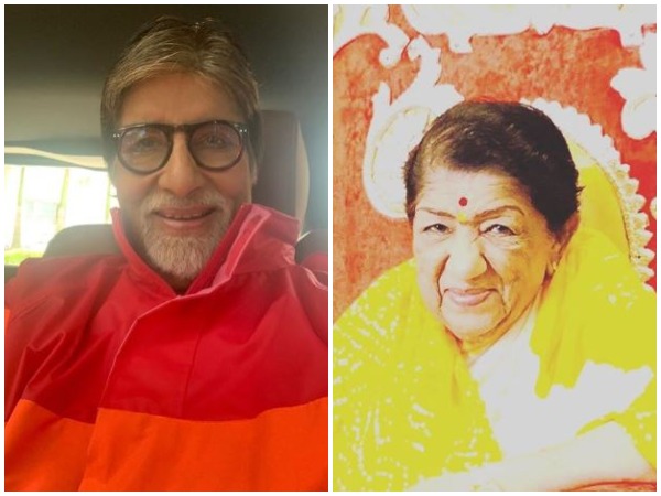 Amitabh Bachchan and Lata Mangeshkar (Image courtesy: Instagram)