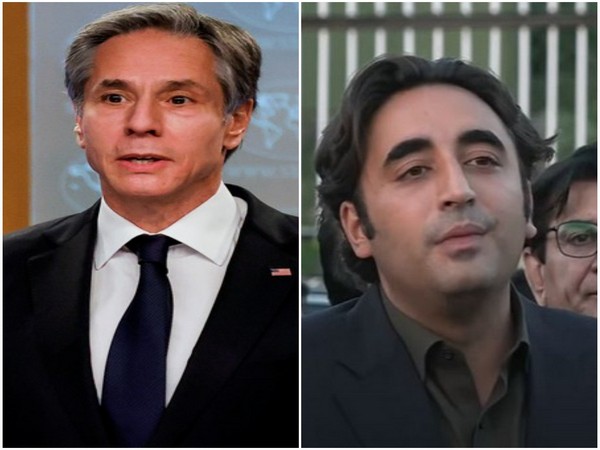 US Secretary of State Antony Blinken speaks with Pakistani Foreign Minister Bilawal Bhutto Zardari (File Image)