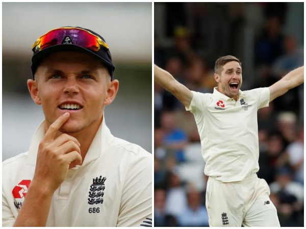 Sam Curran (L) and Chris Woakes (R)