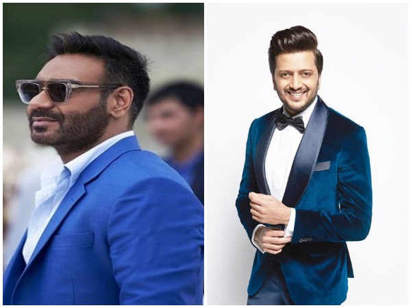 Actors Ajay Devgn and Riteish Deshmukh (Image courtesy: Instagram) 