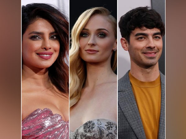 Priyanka Chopra, Sophie Turner and Joe Jonas 