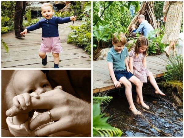 From top Prince Louis, Prince George, Princess Charlotte and Prince Archie Harrison Mountbatten-Windsor (Image courtesy: Instagram)