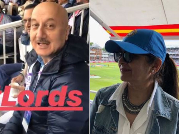 Anupam Kher and Neena Gupta 