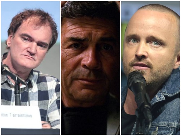 Quentin Tarantino, Robert Forster, Aaron Paul