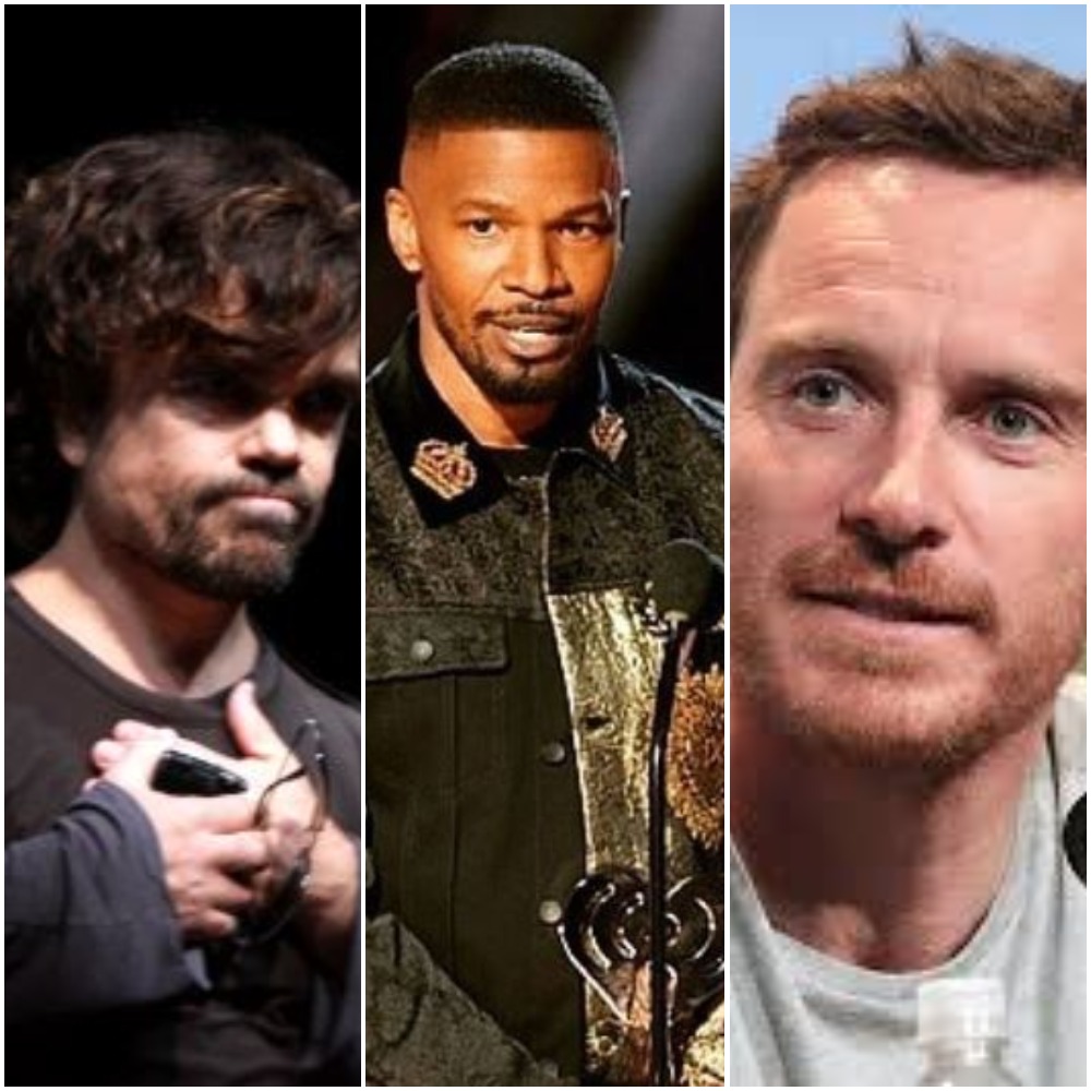 Peter Dinklage, Jamie Foxx and Michael Fassbender