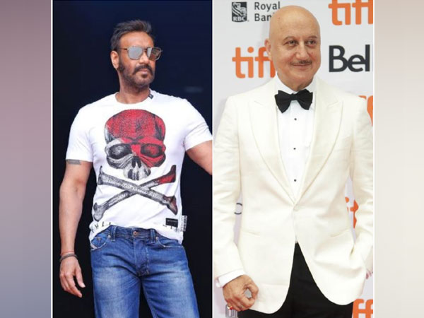Ajay Devgn and Anupam Kher (picture courtesy: Instagram)