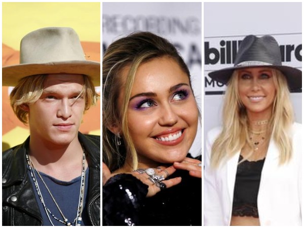 Cody Simpson, Miley Cyrus and Tish Cyrus
