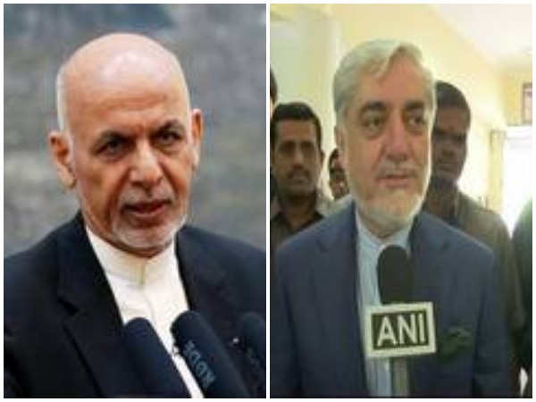 Afghan President Ashraf Ghani and his main political rival, former Chief Executive Officer Abdullah Abdullah