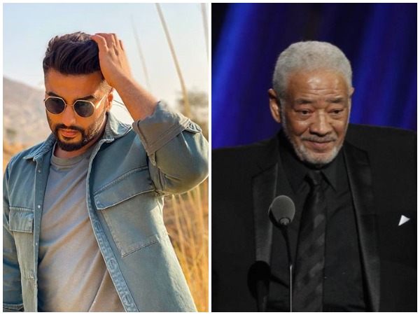 Actor Arjun Kapoor and late musician Bill Withers (Image courtesy: Instagram) 