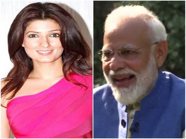 Twinkle Khanna and Prime Minister Narendra Modi