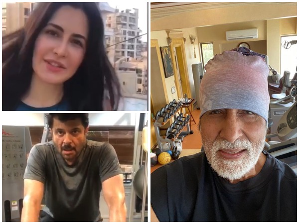 Bollywood actors Amitabh Bachchan, Anil Kapoor and Katrina Kaif (Image courtesy: Instagram)