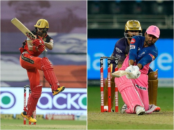 Devdutt Padikkal (L) and Rahul Tewatia (R) (Photo: BCCI/ IPL) 
