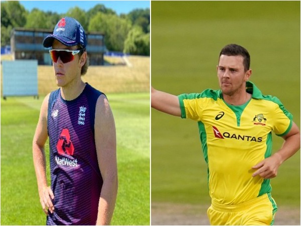 Sam Curran (L) and Josh Hazlewood (R)