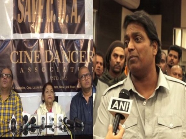 Dancers Saroj Khan and Ganesh Acharya (file)