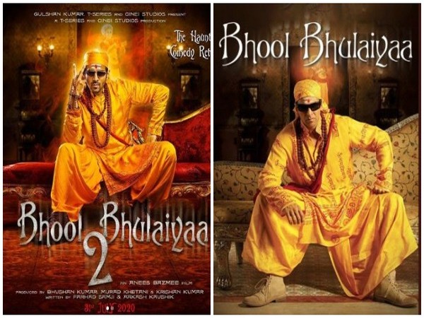 Poster of ‘Bhool Bhulaiyaa' and ‘Bhool Bhulaiyaa 2' (Image courtesy: Twitter)