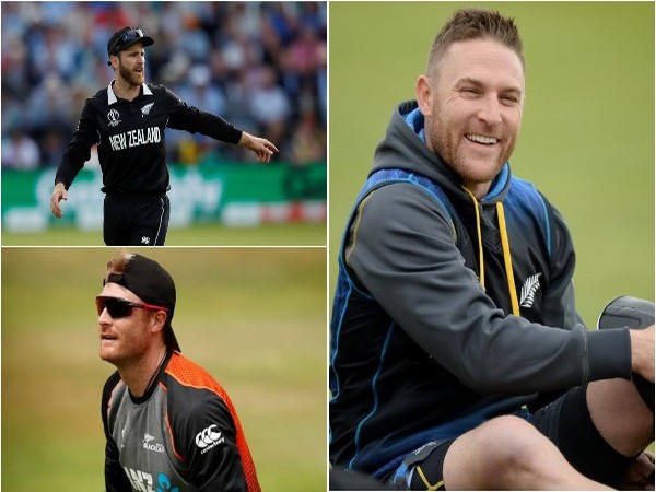 Kane Williamson, Martin Guptill and Brendon McCullum 