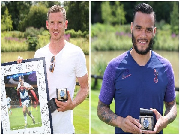 Jan Vertonghen (R) and Michel Vorm (L) (Photo/Tottenham Hotspur Twitter)