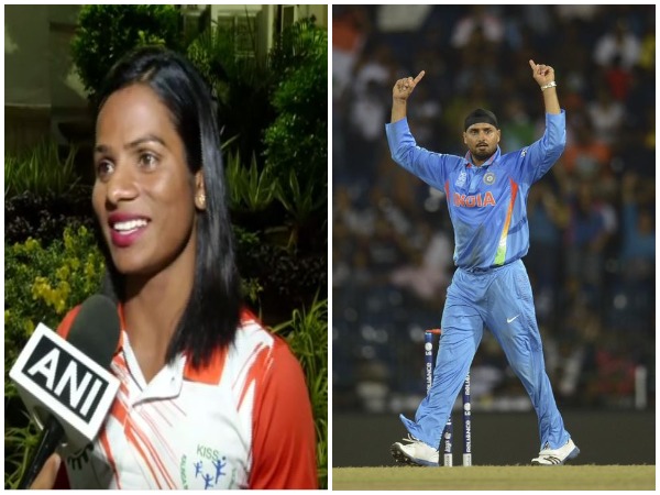Dutee Chand (L) and Harbhajan Singh (R)