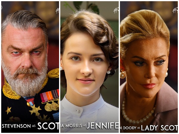 Ray Stevenson, Olivia Morris, Alison Doody