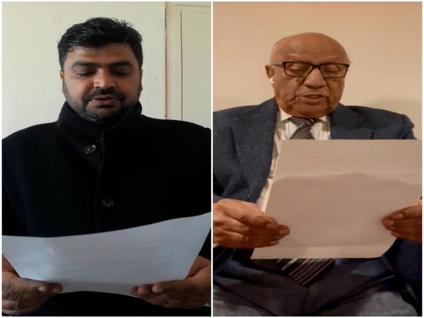 Ali Akbar Mengal and Waza Siddiquie (Photo/ANI)