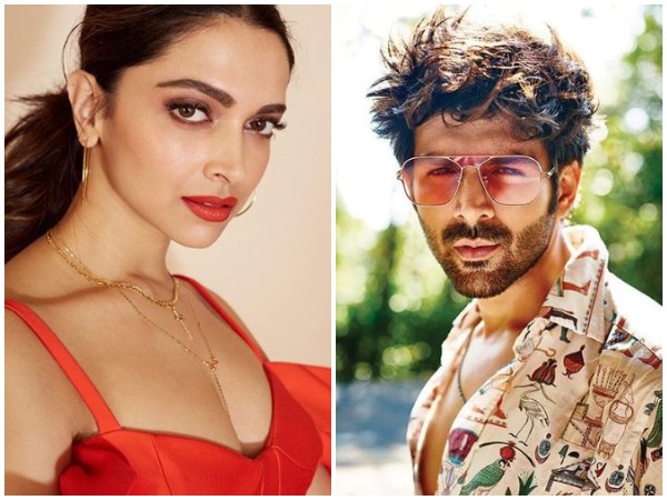 Deepika Padukone, Kartik Aaryan (Image courtesy: Instagram)
