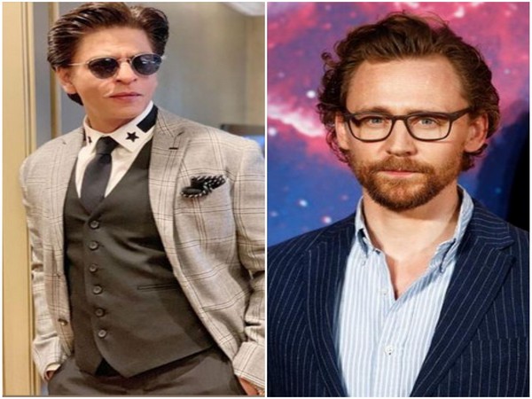 Shah Rukh Khan and Tom Hiddleston (Image Source: Instagram)