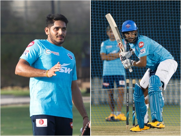 Tushar Deshpande (L) and Lalit Yadav (R) (Photo/Delhi Capitals) 