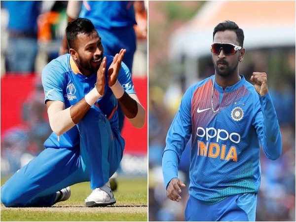 Hardik Pandya (L) and Krunal Pandya (R)