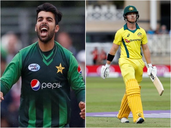 Shadab Khan (L) and D'arcy Short (R)
