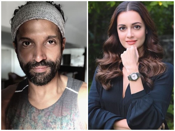 Farhan Akhtar and Dia Mirza