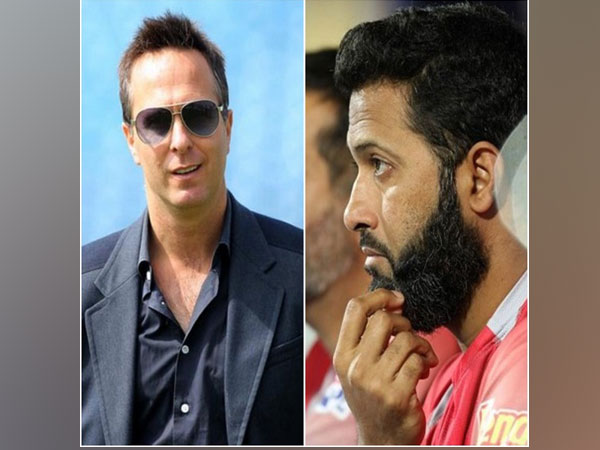  Michael Vaughan and Wasim Jaffer