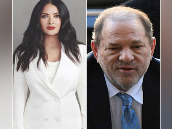 Salma Hayek and Harvey Weinstein