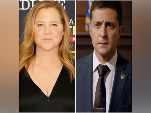 Amy Schumer, Ukrainian President Volodymyr Zelenskyy (Image source: Twitter)