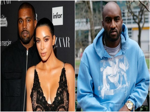 Kim Kardashian, Kanye West and Virgil Abloh