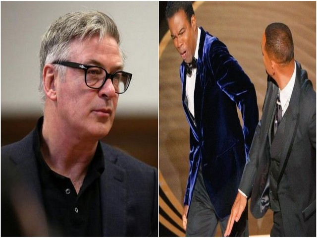 Alec Baldwin, Will Smith slapping Chris Rock (Image source: Instagram)