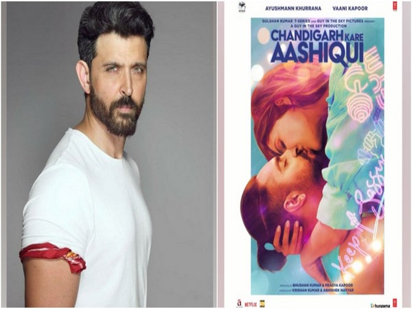 Hrithik Roshan and 'Chandigarh Kare Aashiqui' poster