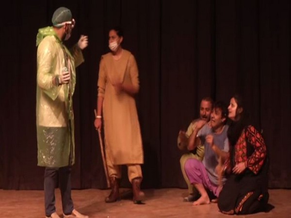 A play being organised at the event. (Photo: ANI)