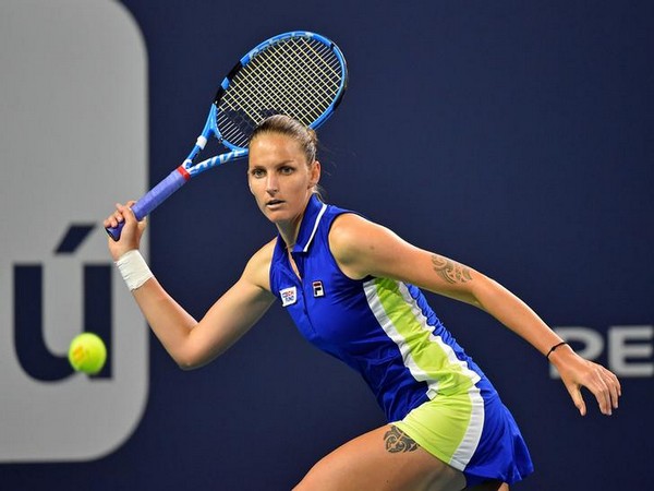 Karolina Pliskova of the Czech Republic