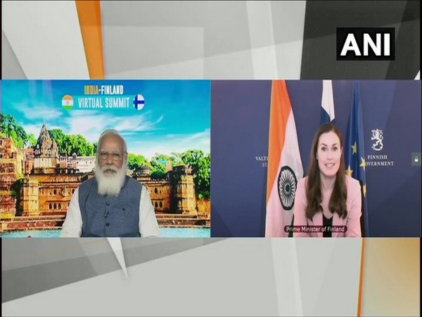    Prime Minister Narendra Modi held a virtual summit with Finland PM Sanna Marin on Tuesday.