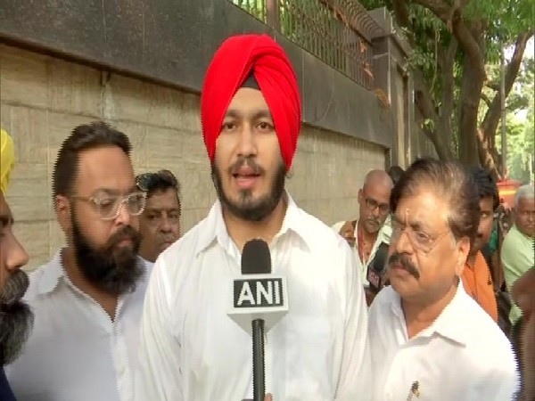 Gurjyot Singh Keer, a delegation member of PMC Bank depositors speaking to media in Mumabai, Maharashtra on Sunday.