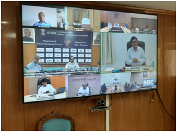 Ramesh Pokhriyal chairs meeting with IITs directors. 