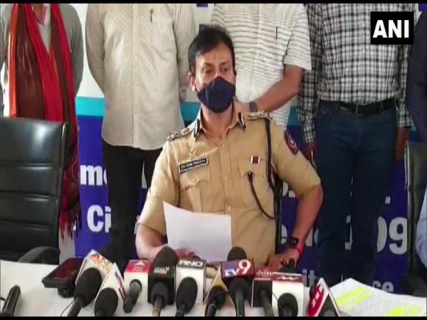 Krishna Prakash, Police Commissioner, Pimpri Chinchwad speaking to media on Saturday. 