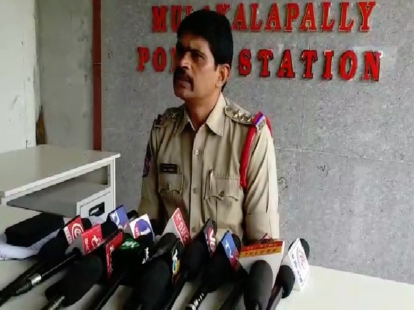 Circle Inspector, Palavancha, M Ramesh speaking to media in Telangana on July 2. 