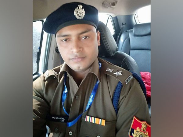 SSP Akash Kulhari speaking to ANI on Friday.