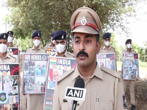 Yuvraj Singh Gohil, Probationer DSP, Surat Rural Police speaking to ANI on Wednesday. Photo/ANI