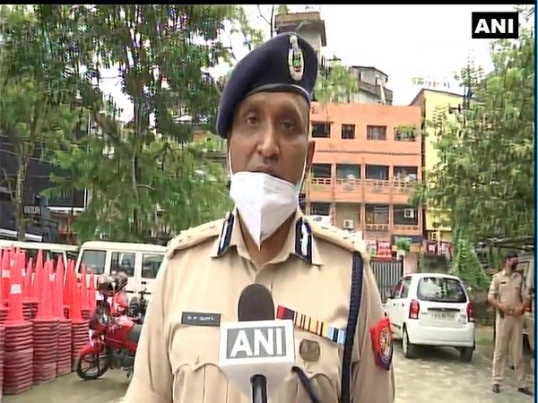 Munna Prasad Gupta, commissioner of police, Guwahati speaking to ANI. (Photo/ANI)