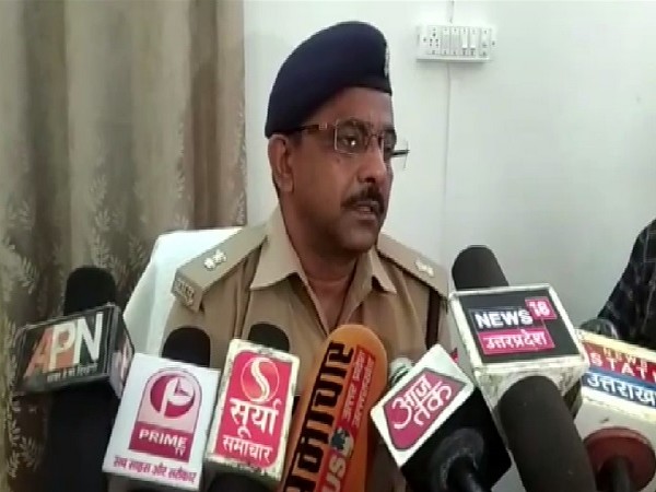 Additional Superintendent of Police (ASP) Mainpuri, Om Prakash Singh speaking to ANI in Uttar Pradesh on July 8. Photo/ANI