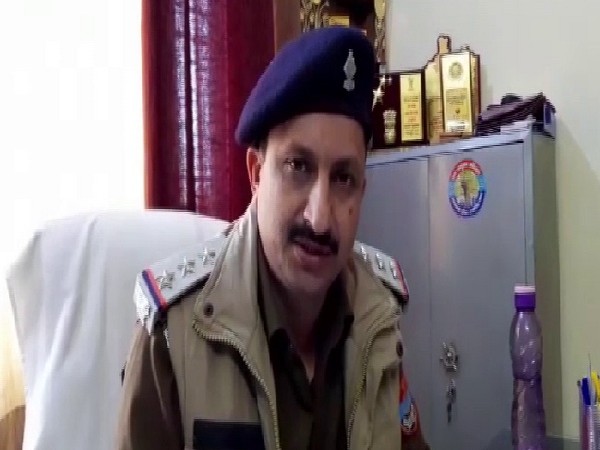 Khatima Police station in-charge, Sanjay Pathak speaking to ANI in Udham Singh Nagar, Uttarakhand. 
