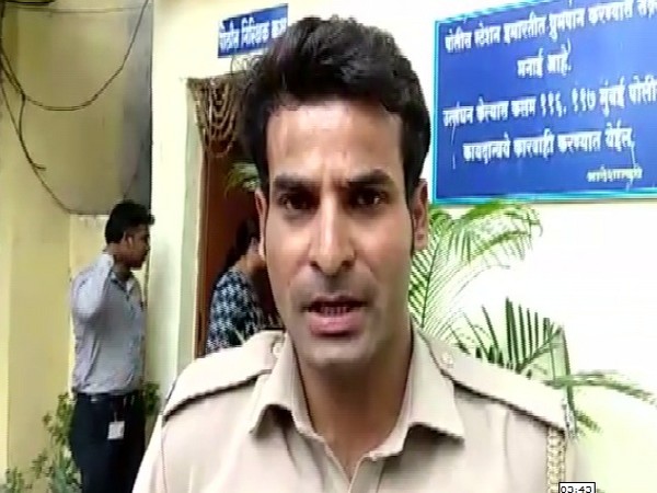 Duty Officer Virendra Choudhary at Kanhan Police station speaking to ANI in Nagpur, Maharashtra on July 18. Photo/ANI